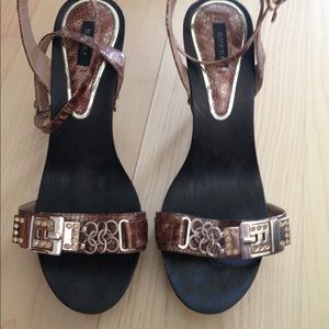 Gucci Snakeskin Heels